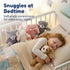 5 Set Pack Snug A Babies Animals and Teddy Bears - Plush Toys Bulk - Stuffed Animals for Kids - Baby Shower Small Bear