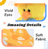 Hopearl Talking Singing Duck Toy - Repeats What You Say, Walking Duckling Electric Interactive Toy for Toddlers