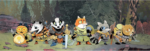 Clearing Booklet - Root: The Roleplaying Game Expansion, Softcover Tabletop RPG Rulebook with Original Art
