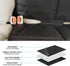 MORROLS 2 Pack Car Seat Protector, Carseat Protector with Thick Padding, Baby/Pets for Child Car Seat-Mesh