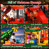 Set 1262 8-12+ INSOON Christmas Double Decker Bus Building with Lights, Christmas Bus Building Block Toy with Santa