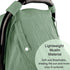 Summer 2 Pack Hooyax Muslin Baby Bundle - Breathable Car Seat Cover & Nursing Pillow Slipcover, Breathable