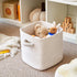 3 Pack 11 inch Closet, RUNKA Storage Cube Baskets - - Square Baskets for Woven Bins - Ideal for Toy Storage | White