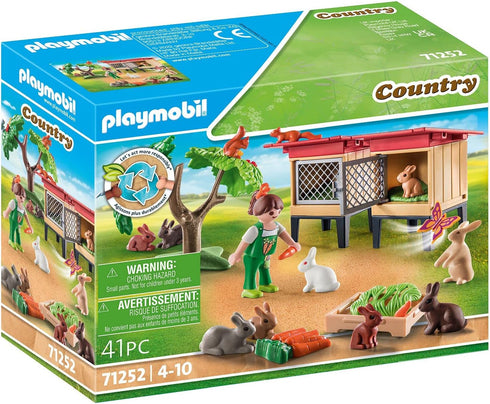 Playmobil Rabbit Hutch Playset for Kids