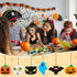 JUNEBRUSHS 65 Pcs Halloween Mini Erasers for Kids, Cute Bulk Erasers for Halloween Party Favors, Fun Ghost Bat Pumpkin