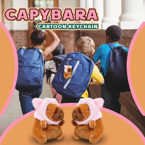 Kawaite Cute Capybara Stuffed Animals for Girls and Boys, Guinea Pig Animal Plush Toys, Mini Plushies, Stuffed Capybara