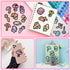 50 Pcs Fantasy Neon Mushroom Water Bottle Stickers, Waterproof Vinyl Mushroom Plant Laptop Decals, Teens Students
