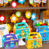 12 LaVenty PCS Robot Birthday Party Favors Boxes Robot Birthday Party Supplies Robot Birthday Party Favors Bags Robot