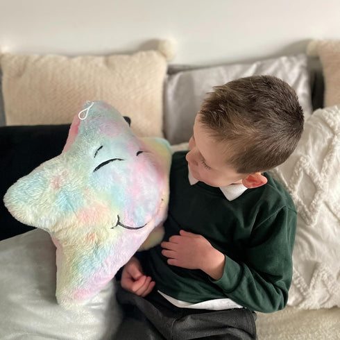 LoveHugs Musical Star Plush Sensory Light Up Newborn Autism Toys - Twinkle Twinkle Little Star Sensory Toys