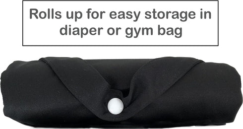 MOM & BAB Wet Bag for Baby and Swimsuit/Wet Bags for Cloth Diapers/Travel/Daycare/School/Gym/Yoga/Baby Shower (One