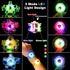 24 Pack 4-8 8-12, LED Fidget Spinner Bracelets - Glow in The Dark Party Favors for Kids Bulk Classroom Treasure Box