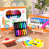 24 2-4, 1-3, 4-8, YPLUS Peanut Crayons for Kids, Colors Washable Toddler Crayon, Non-Toxic Baby Crayons for ages