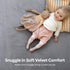 1.3" 50"x50" Tummy Mallify Ultra Soft Thick Baby Play Mat for Floor, Large Velvet Playpen Mat, Baby-Safe & Non-Slip