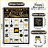 Funnlot New Year Eve Games, 24 Players Bingo Cards for Kids, New Years Party Supplies, Activities for School