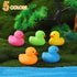 Ensbelei 50Pcs Summer Mini Rubber Duck Bath Toys, Multicolor Bath Ducks Bulk Float Duck Baby Bath Toy for Shower