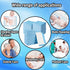 smilixin 100 Pack Pad,13 x18 Disposable Changing Pad,Baby Incontinence Changing Pads,High Absorbent Breathable