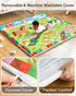 50x50, Foam Baby Play Mat Removable and Machine Washable Cover, Thicken Cushioning Playmat and Perfect for Playpen