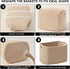 15"x11"x9.5", 3 Packs, ICERZCZ Decorative Storage Baskets for Organizing Shelves, Toy Basket for Nursery, Woven Cotton