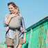 Diono We Made Me Flow, Baby Wrap Carrier, Newborn to Toddler Breastfeeding Cover, Super Stretchy, Cool & Comfortable