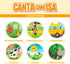 Aprende Peque 14 6 Musical Sound Book for Toddlers | Canta con Isa: Mis Canciones Favoritas | Interactive Spanish Music