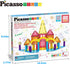 82 3+ PicassoTiles Piece Magnetic Sticks and Magnet Tiles Construction Building Block Toys for Toddlers, STEM Learning