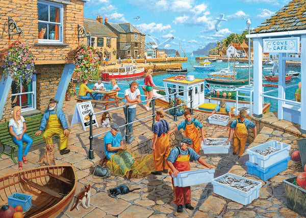 Ravensburger - Fisherman's Life - 1000 Piece Jigsaw Puzzle - Stunning, Vivid