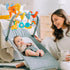 Car Seat Toys for Baby, Spiral Activity Stroller Toys for Infants 0-6 Months, Hanging Crib Toys with Music Box