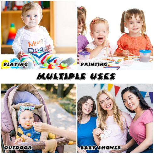3 47''x47'' Wenqik Pcs Waterproof Washable Baby Splat Mat for Under High Chair Mat Clear Plastic Floor Protector Splash