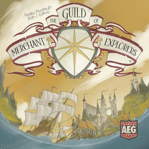 AEG: The Guild of Merchant Explorers - Board Game for 1-4 Players, Explore the World, Establish Settlements