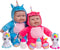 JC Toys Lots to Cuddle Babies 12-inch Small Soft Twin Baby Dolls