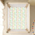 miaozhen 1 Pack 52x28 Cotton Baby Crib Sheets Soft Breathable Witch Potion Cartoon Newborns Crib Sheet for Nursery para