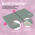 Elbow Set 4 Comfortable Baby Bath Kneeler and Rest Pad - Kneeling Pad Bath Mat with Toy Organizer Pockets,Non-Slip Baby