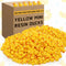 Barydat 600 Pcs Mini Resin Ducks Yellow Bulk Tiny Duck Decoration for