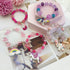 5pcs Little Girl Bracelet, Kids Unicorn Bracelets for Toddlers Teens, Charm Bracelet Gift Box