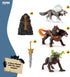 5PC Set Playset 7+ 72179 Schleich Eldrador Creatures - Fantasy Creature - Ice Wolf, Lava Hound, Rock Beast and Sword