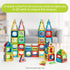 Discovery 100-Piece 3D Magnetic Tile Set, Educational STEM Toy, Construction Building Block Creativity Kit, Safe