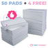 (54 Pack) Disposable Changing Pads for Baby - Super Soft, Ultra Absorbent & Waterproof Large Diaper Changing Pad Liners