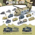 Set, XDUOYJOY Military Helicopter Toys Army Airplane Toys with Vehicles, Trucks, Tanks, Fighter Jets, Plane, Aircraft