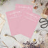 Pink Theme Bridal Shower Games for 25 Guests - Wedding A-Z Games, Advice Cards, Reception Supplies