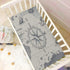 YETTASBIN 27 39 World Map Fitted Crib Sheet for Baby Boys Girls, Extra Soft Breathable Nursery Bedding Sheet