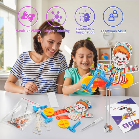 8-12, 8-13 8-10 8 9 10 12 13 14 STEM Robotics Kits for Kids Age DIY Engineering Crafts Kit Science Robot Building STEM
