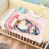 Novusopt Baby Blanket Custom Penguin Blanket for Kids Personalized Baby Blanket Pink Throw Blanket Floral Throw Blanket