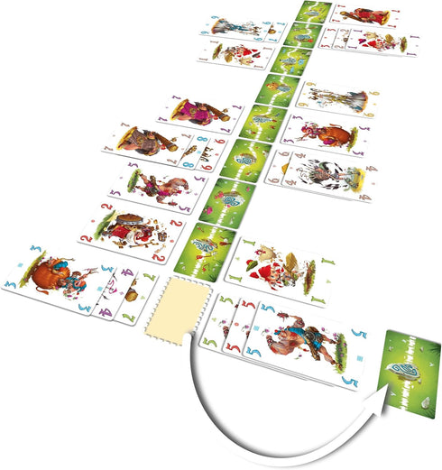 IELLO: Schotten Totten Strategy Board Game, Easy to Learn, for 2 Players, 20 Minute Play Time, Ages 8 and Up
