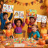 Set Craft24Set BenLouis Fall Party Favors for Kids Thanksgiving Day Classroom Gifts Prize Coloring Books Bulk