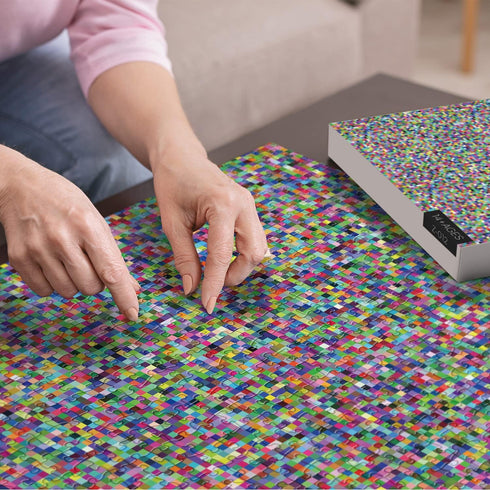 Impossible Difficult Puzzle 1000 Piece - Hard Jigsaw Puzzles for Adults, Challenge Colorful Puzzles for Adults 1000