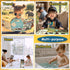 HitGoo 3-Pack 2-4 Reusable Sticker Books for Toddlers Years, Vehicles Truck, Animals & Farm Jelly Activity Stickers
