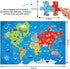 Puzzles,48 3-5,Preschool 4-8 Jumbo Floor Puzzle for Kids,World Map Jigsaw Geography Piece Globe Atlas Puzzle