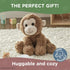 Bearington Giggles Monkey - 10.5 Inch Monkey Stuffed Animal, Big Plush Monkey