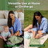 2pcs, haakaa Waterproof Wet Bags for Baby Wet Dry Bags for Cloth Diaper, Swimsuit & Travel, Grass