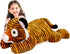 IKASA Giant Tiger Stuffed Animal Plush Toy, Large 30" Jumbo Soft Toys, Oversized Fluffy Plushie Gifts for Kids